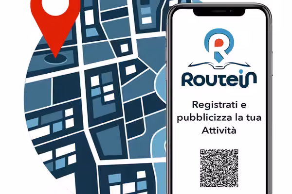 Azienda in vendita: Vendo quote della mia startup innovativa Route-In, App turistica a Bardonecchia - Servizi turistici - Immagine principale