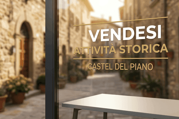 Azienda in vendita: Negozio storico su un antico borgo Toscano.  a Castel del Piano - Ferramenta e Bricolage - Immagine principale