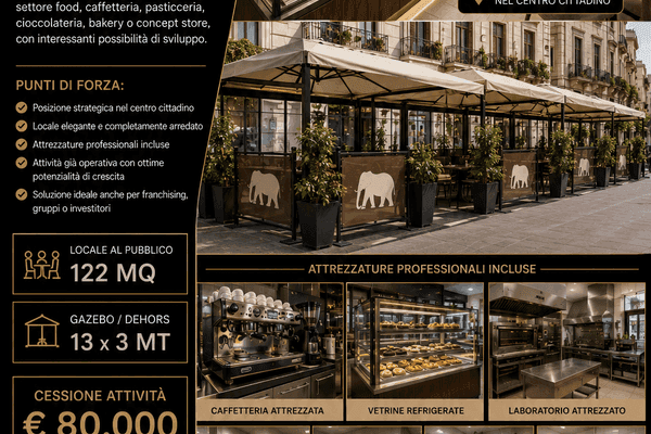 Azienda in vendita: ATTIVITÀ COMMERCIALE IN VENDITA NEL CENTRO DI TARANTO  a Taranto - Bar - Immagine principale
