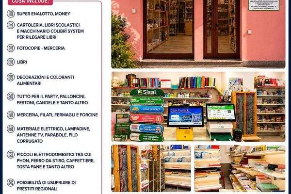 Azienda in vendita: Vendesi attività commerciale superenalotto, money, cartoleria  a Santadi - Cartolerie e Copisterie - Immagine principale