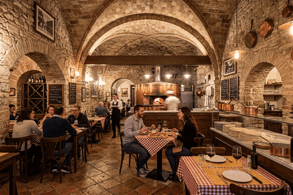 Azienda in vendita: Attività di ristorazione in pieno centro storico ad Ascoli Picen. a Ascoli Piceno - Pizzerie - Immagine principale