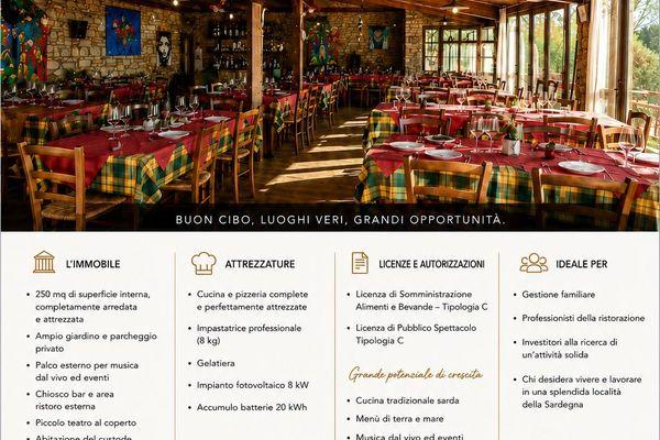 Azienda in vendita: CAUSA VECCHIAIA CEDIAMO RISTORANTE PIZZERIA  a Villanovaforru - Ristoranti - Immagine principale